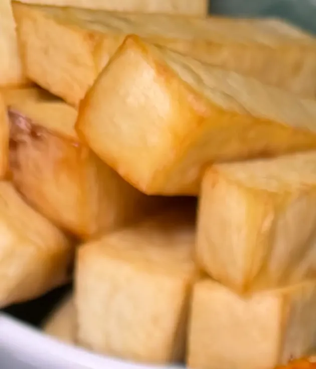 Fried Yam (Vegan)