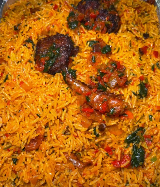 Tray of Native Rice